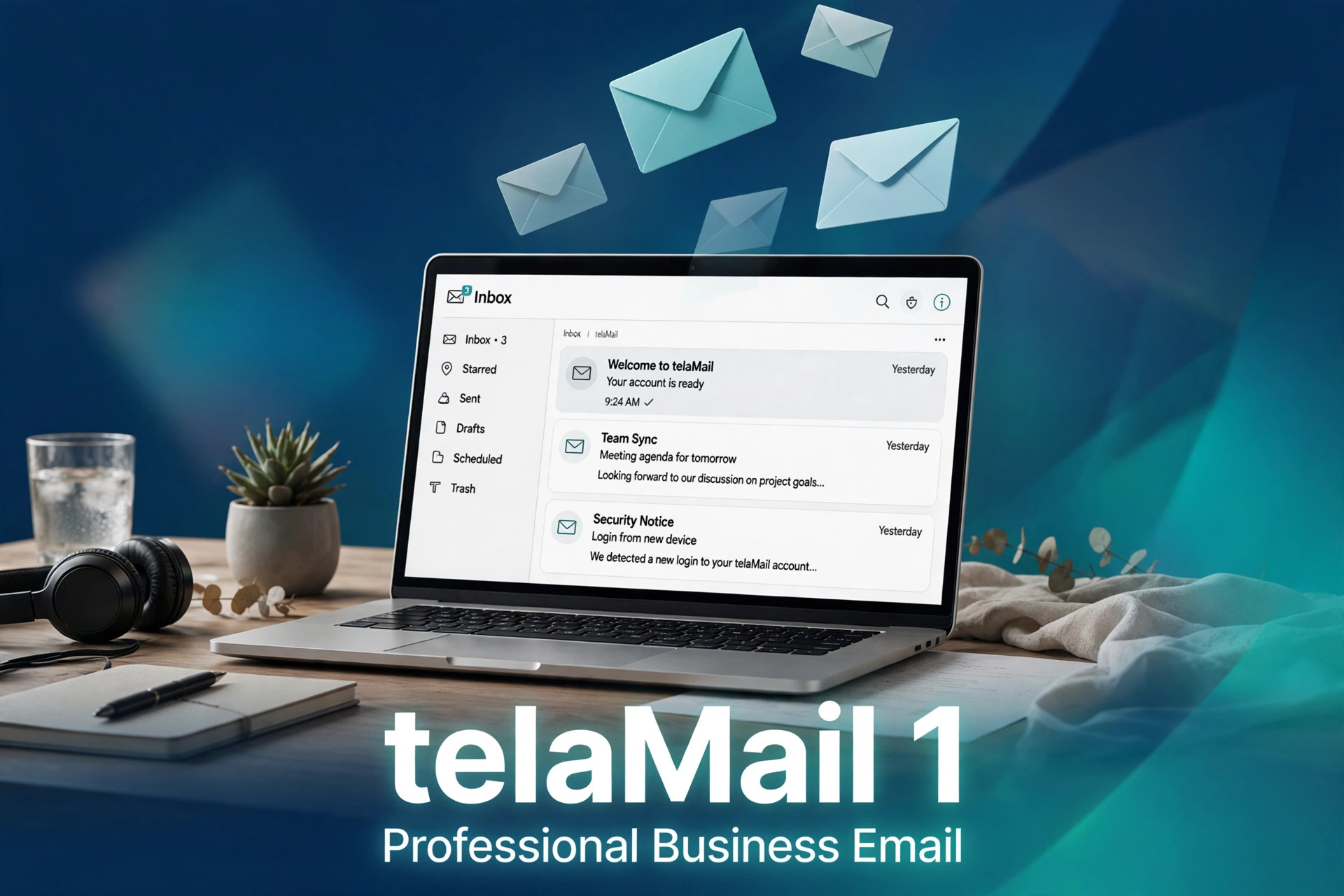 telaMail 1 — Professional Business Email (Monthly)
