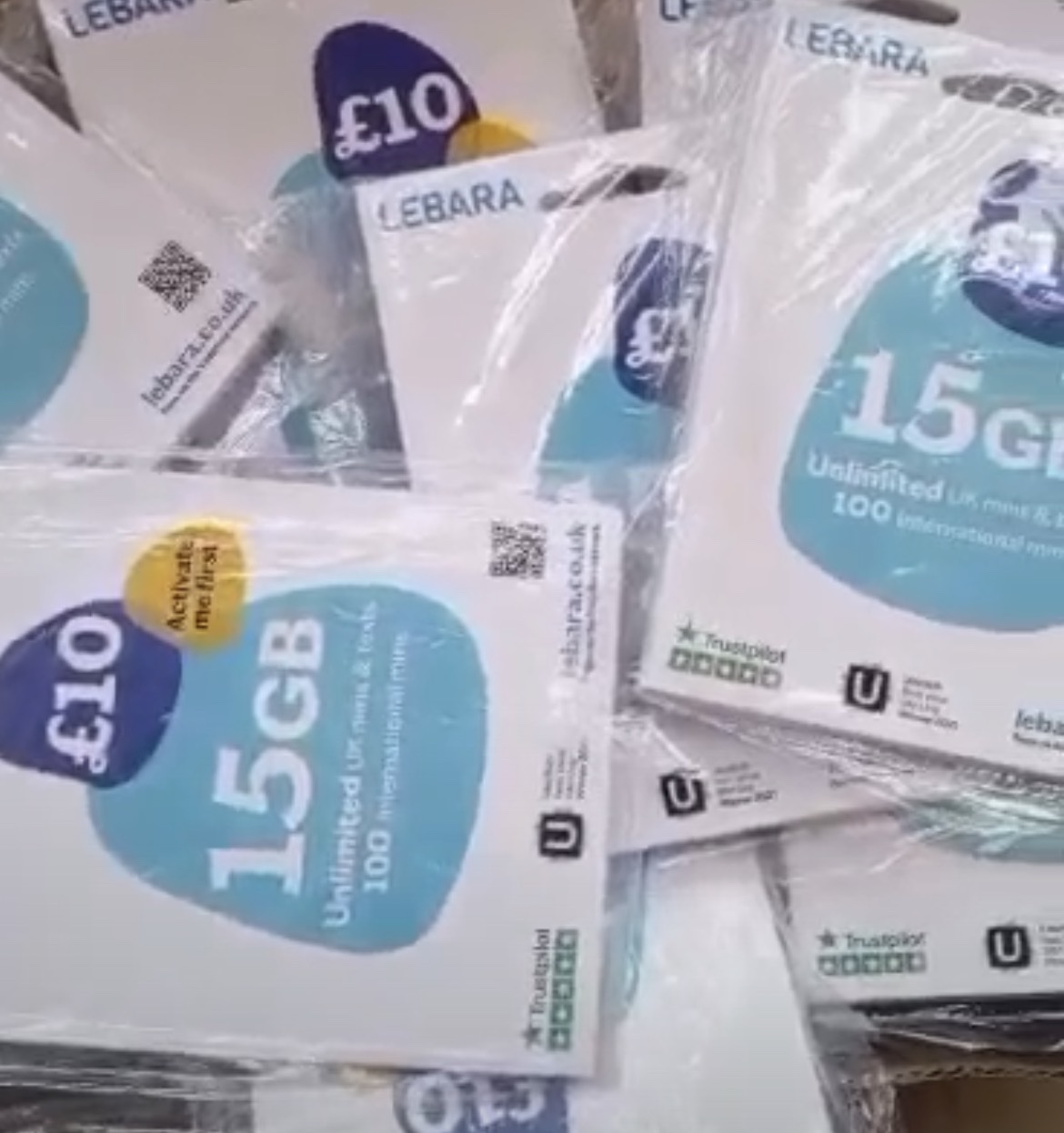 UK Lebara SIM Card — 15GB Data Pack